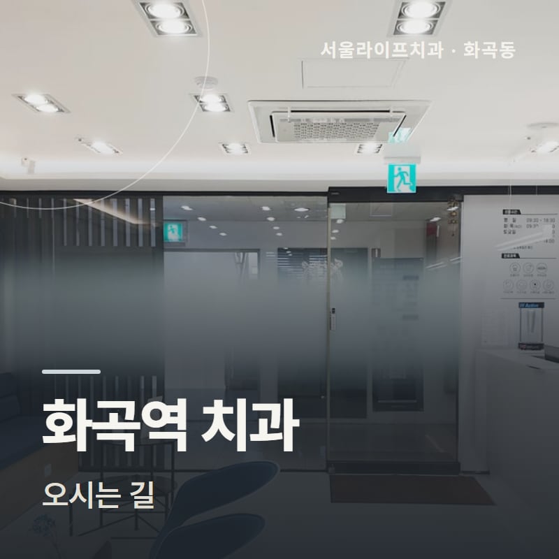 화곡역 치과 오시는 길