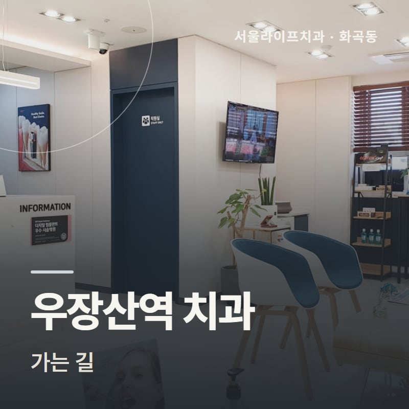 우장산역 치과 가는 길
