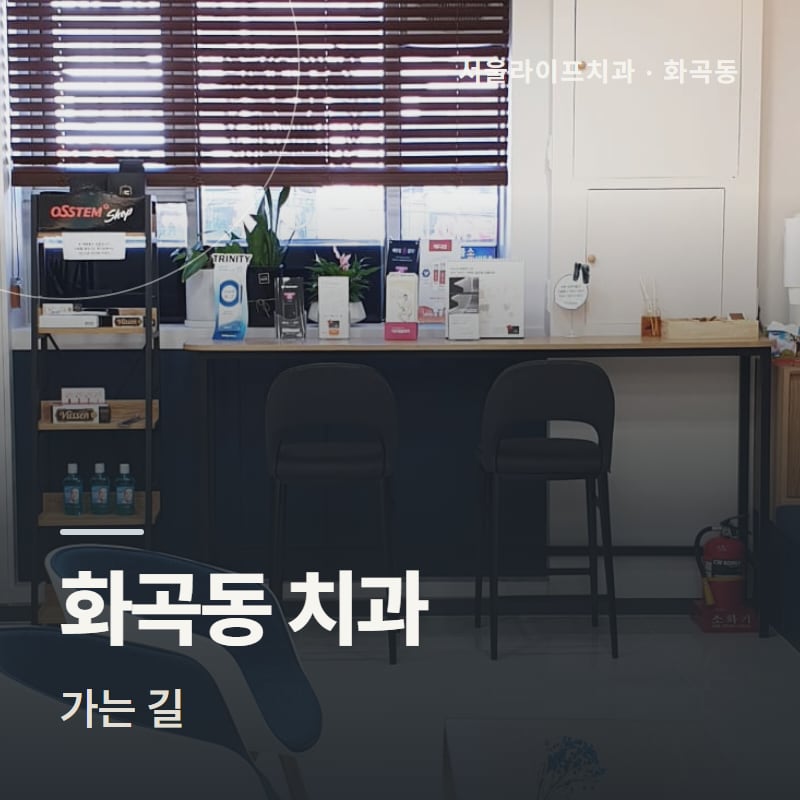 화곡동 치과 가는 길